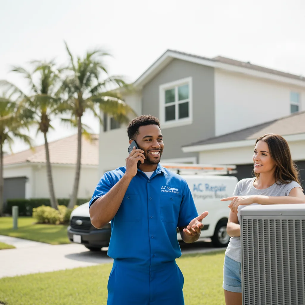 AC Repair Pompano Beach customer support in Latham